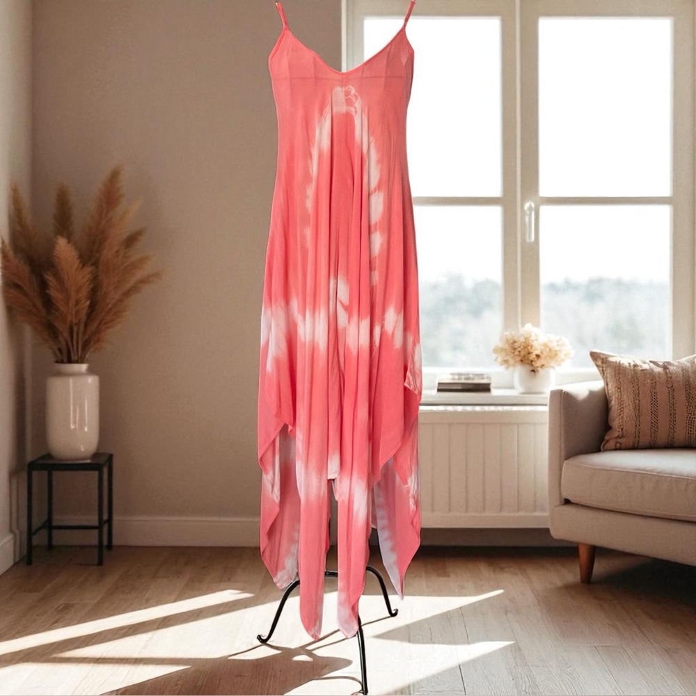 💖 Raviya Tie Dye Handkerchief Coverup 💖
